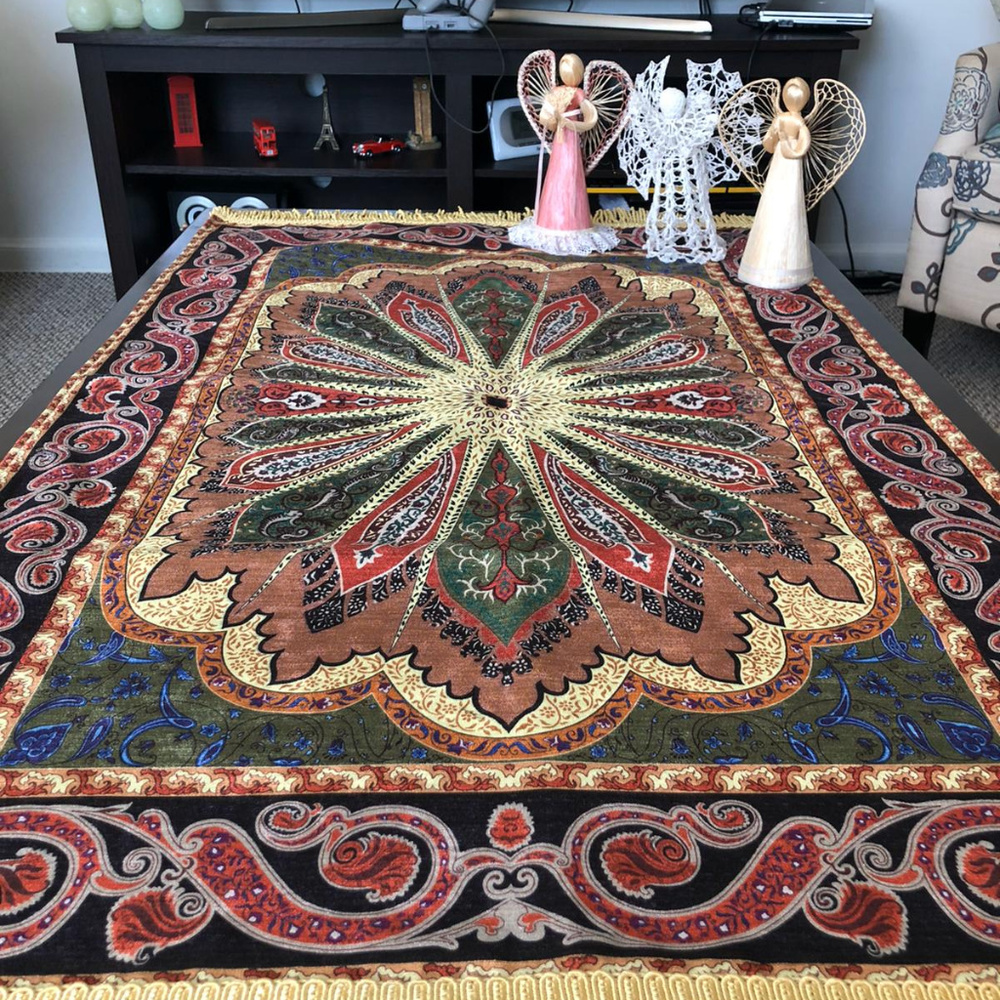Handmade Silk Carpet βSunplexβ - Picture 7 of 7